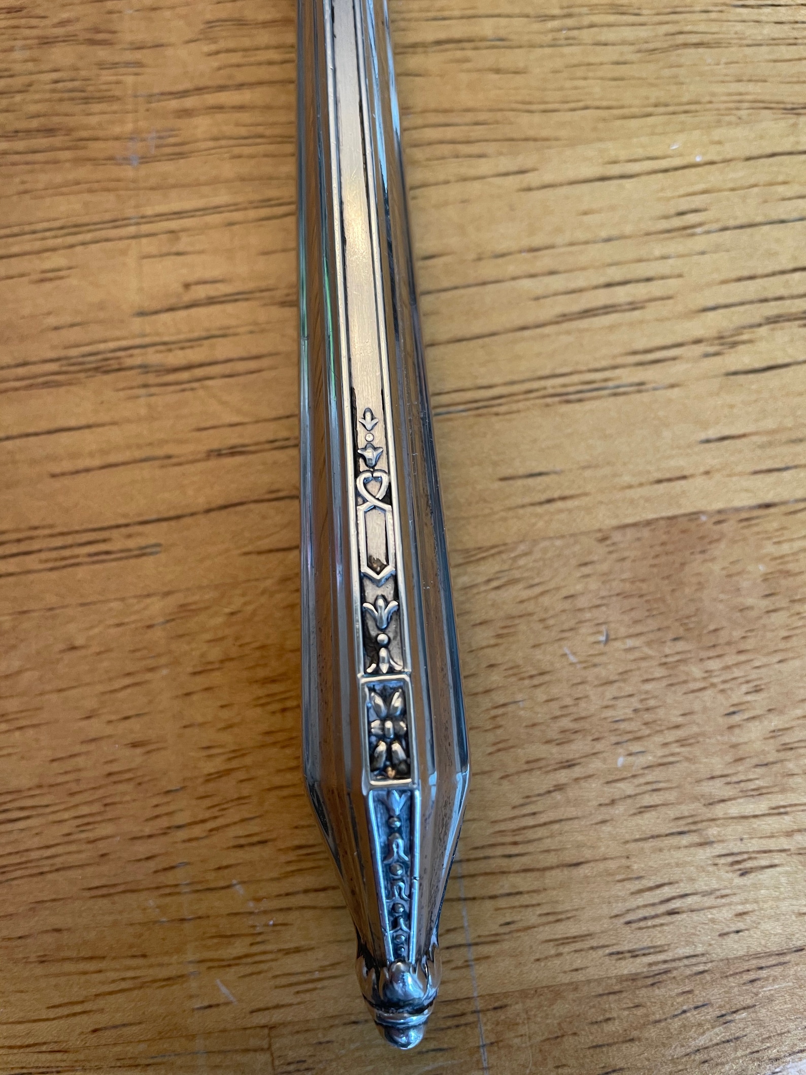 Vintage S&B Sterling Silver Hand held mirror Etsy