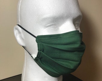 green face mask