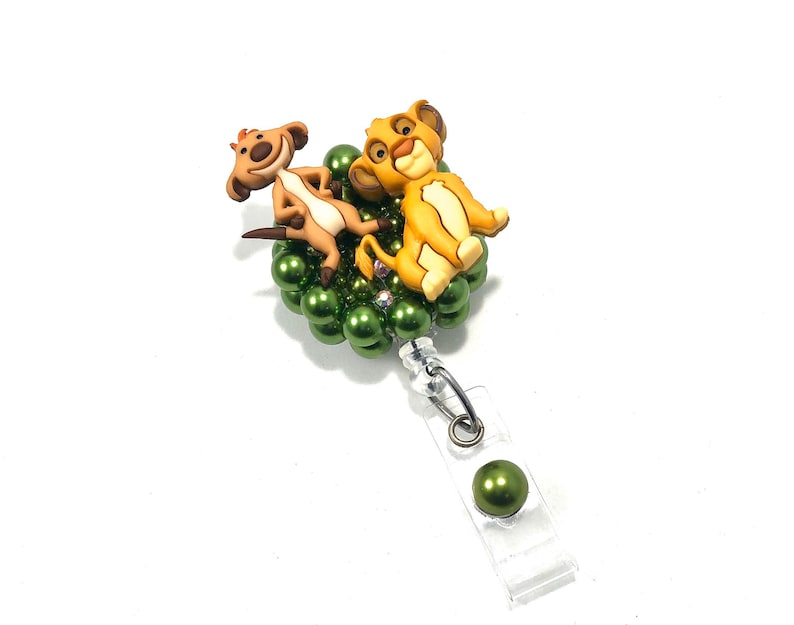 Simba badge reel/Nurse badge/Disney badge/Lion King badge image 1