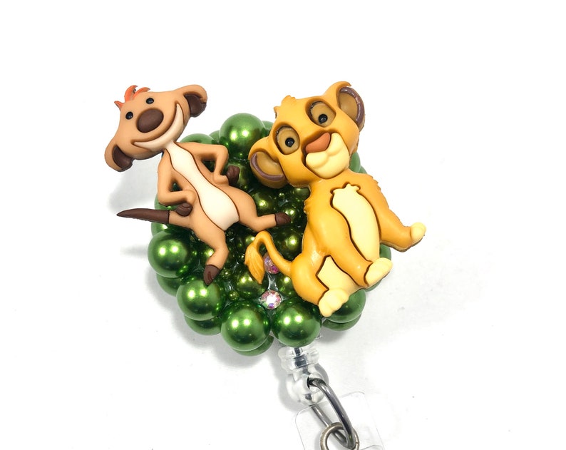 Simba badge reel/Nurse badge/Disney badge/Lion King badge image 2