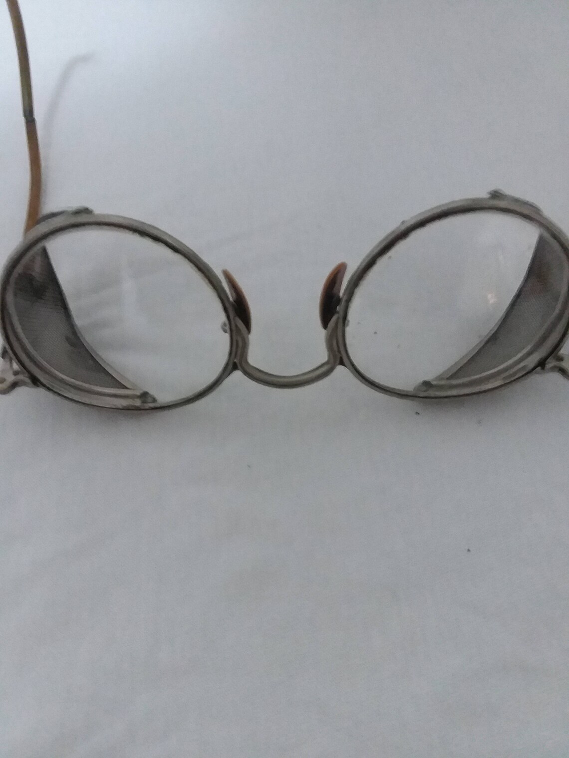 Vintage AO Safety Glasses with metal case Steampunk style Etsy