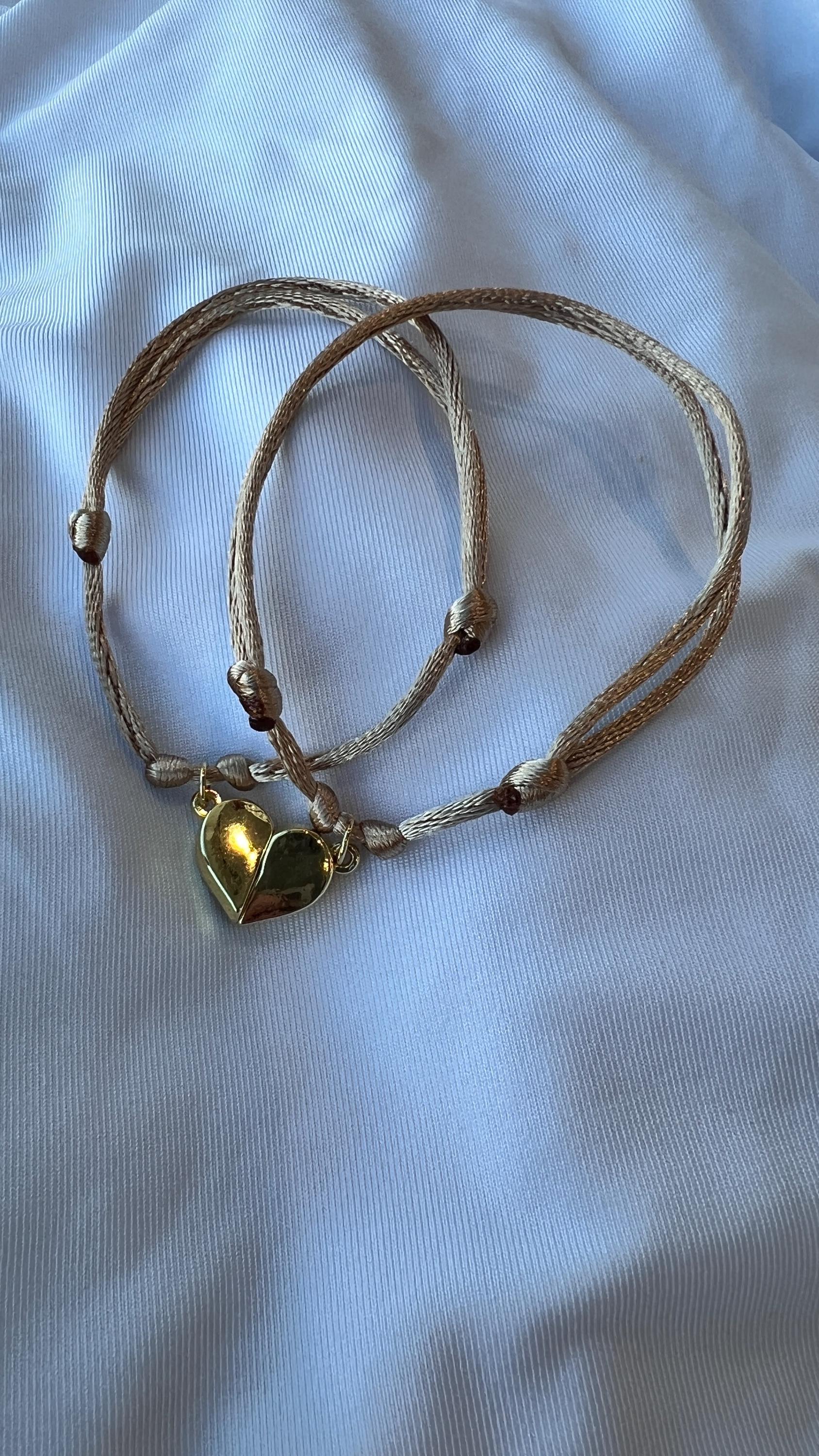 Braccialetti a forma di cuore con cristalli Premium