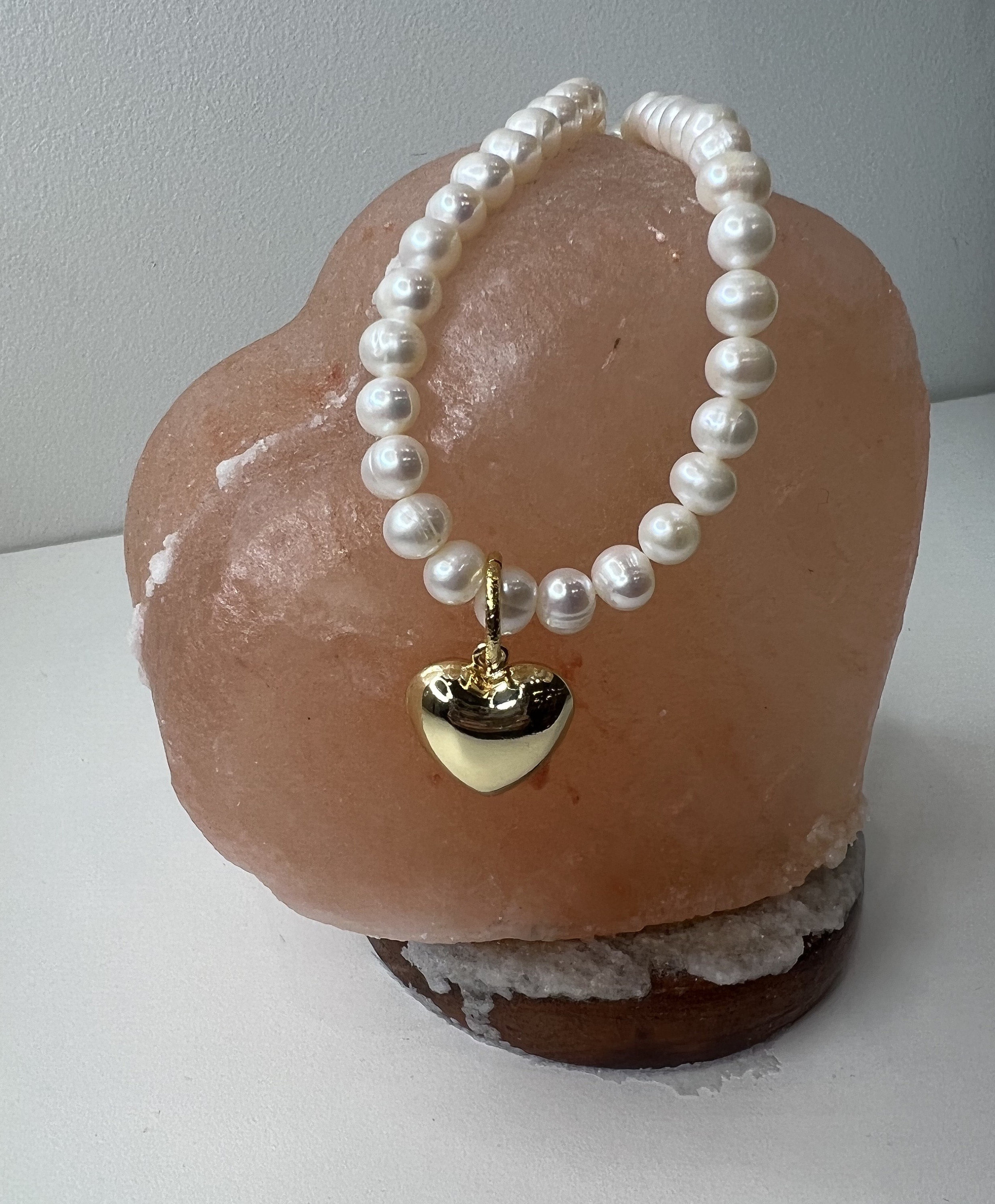 Pearl Puffy Heart - Etsy
