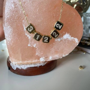 Number Cube Necklace