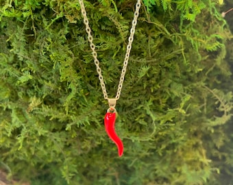 Italian Horn Necklace