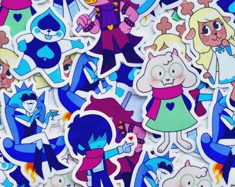 Deltarune Squad - Stickers