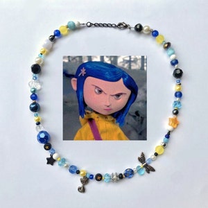 Buttons - Beaded Necklace