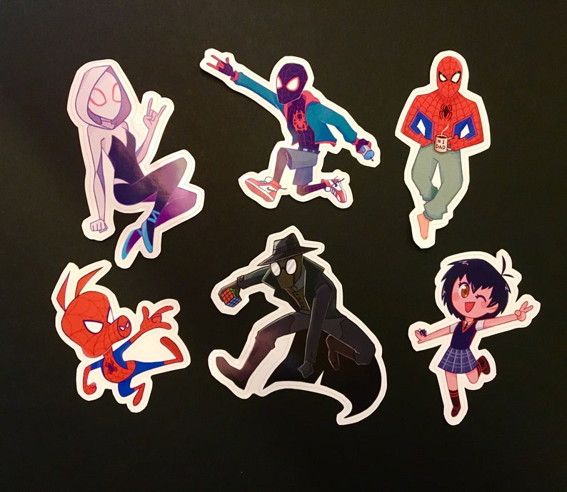 Spiderverse Stickers Etsy