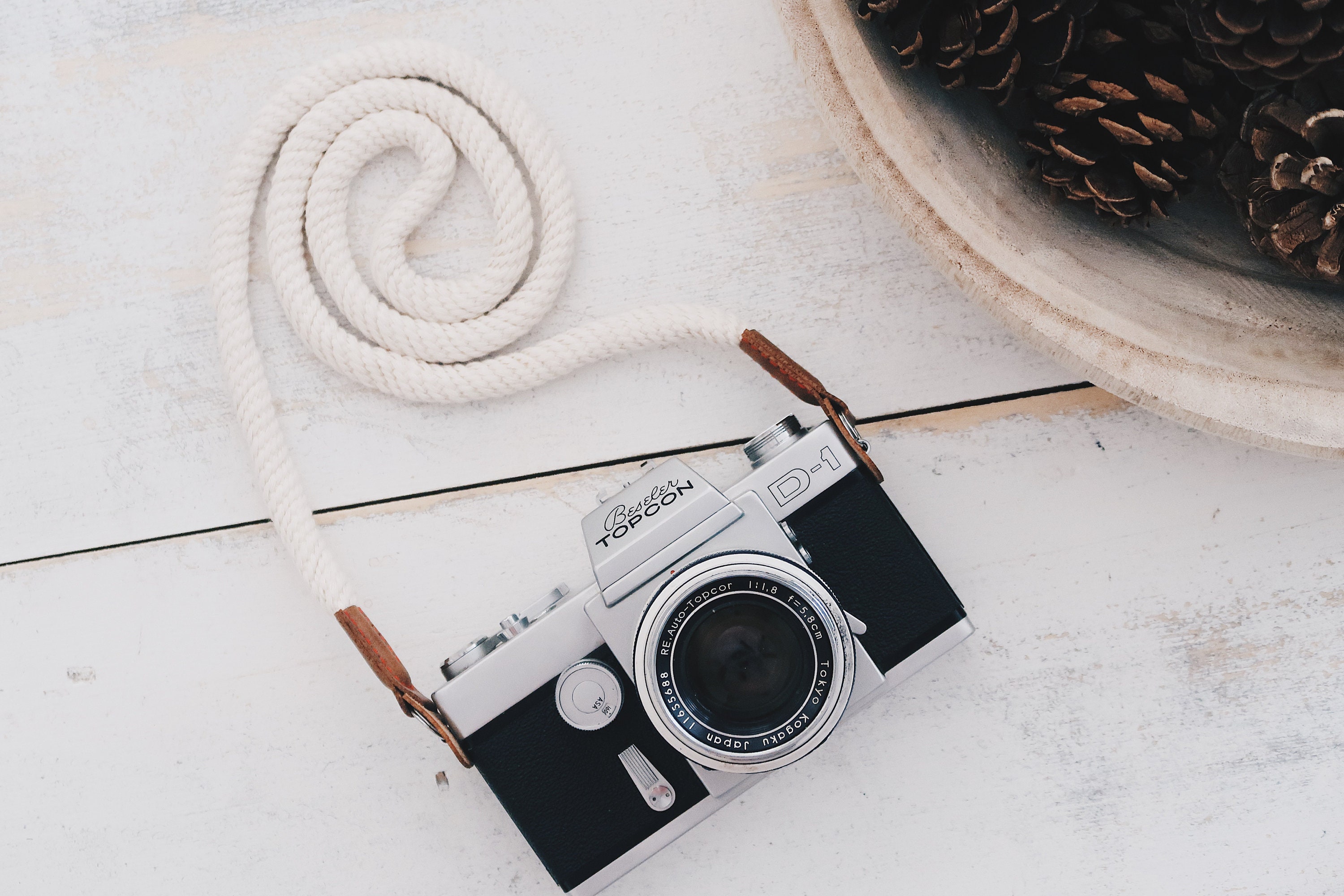 Camera Neck Rope Strap Creme Camera Strap Camera Neck Strap Rope Strap Leather Camera Strap ...