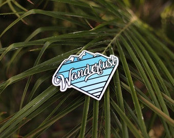 Wanderlust Sticker - Wander With Arrow