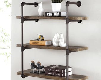 Pipe shelves Etsy Pipe shelves Etsy
