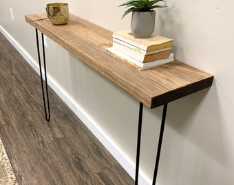 narrow console table sale