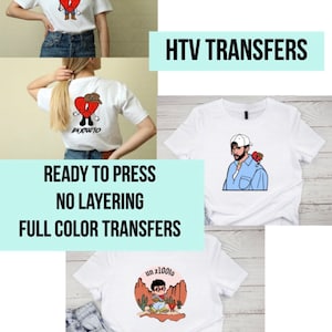 Bad Bunny, HTV Transfers, Bad Bunny HTV, Conejo Malo, Ready To Press, Prints, Heat Transfers, HTV Prints, Vinilo, Grupo Frontera
