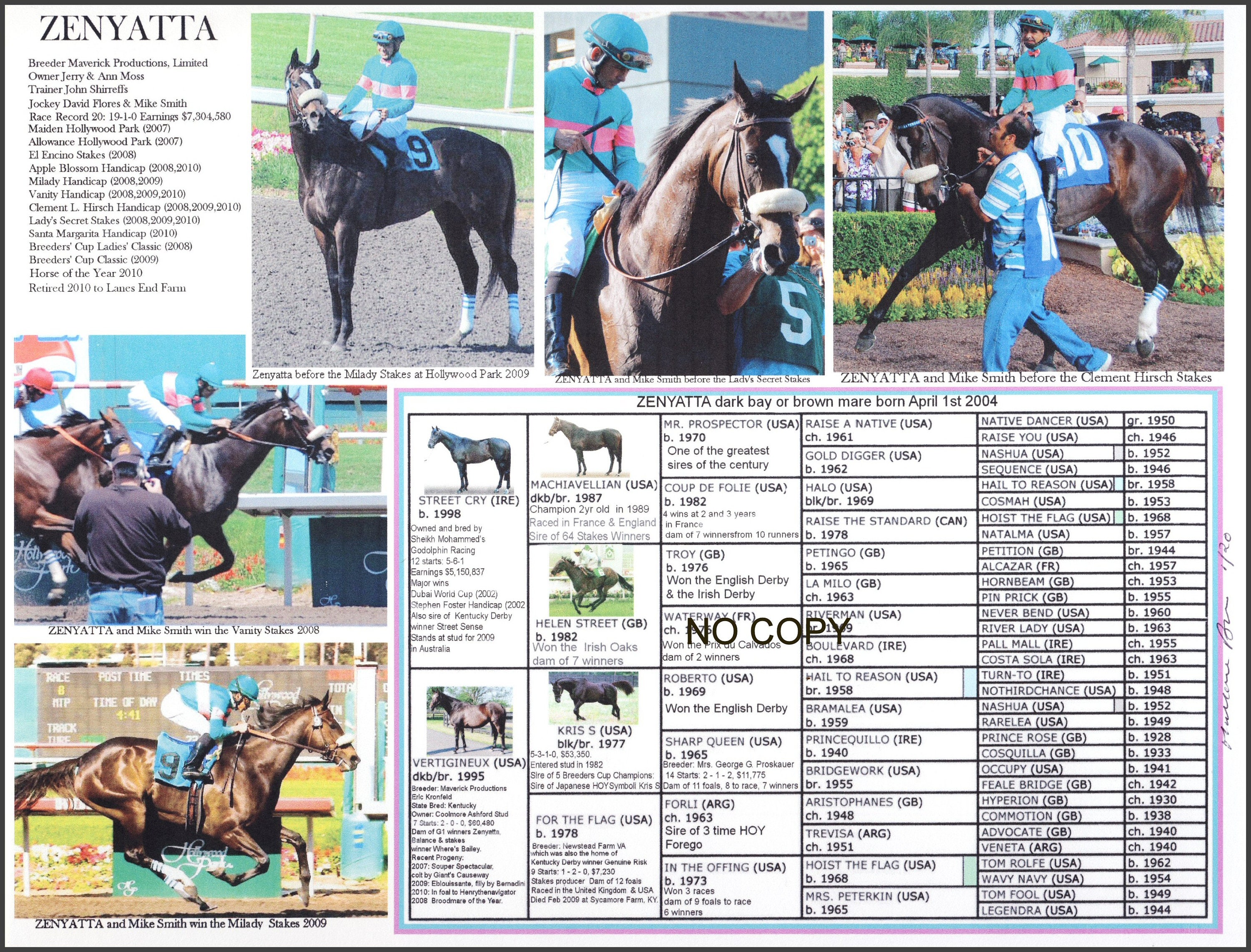 Equine Pedigree Query - 7x7ns93
