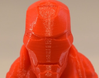 3D Printed Iron Man Buddha Statue: Funny Office Decor