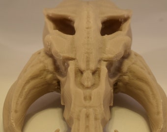 3D Printed Mythosaur Skull: Mandalorian Decor