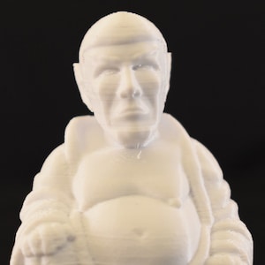 3D Printed Spock Buddha Statue: Star Trek Office Decor