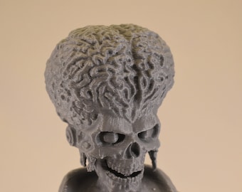 3D Printed Martian Buddha Statue: Funny Office Home Decor