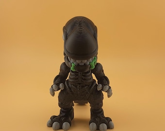 Baby Xenomorph Collectible Figure: Sci-Fi Desk Decor, Alien Toy