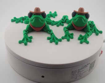Articulated cowboy frog