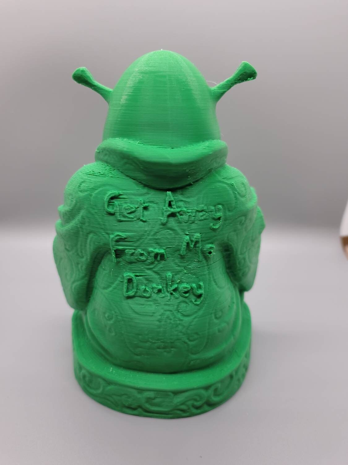 Shrek Meme Buddha Home Decor Geeky 3D Printed 