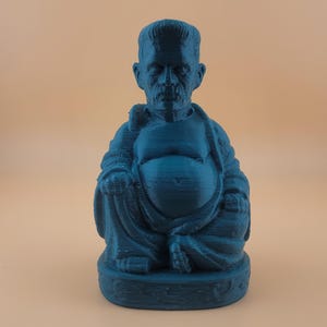 3D Printed Frankenstein Buddha Statue: Classic Horror Gag Gift