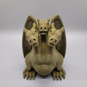 Chibi style King Ghidorah