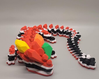 Articulated Dragon Chicago Blackhawks Version