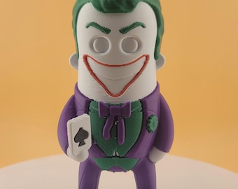 Joker-Inspired 3D Printed Figurine – 5 Inch of Mischief!