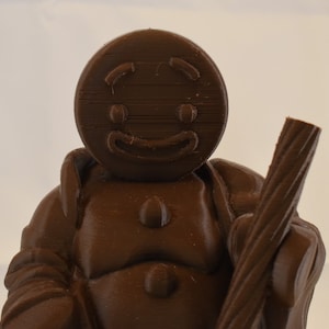 3D printed Gingy Buddha: office decor, home decor, funny statue, cosplay, shrek, gag gift, pop culture