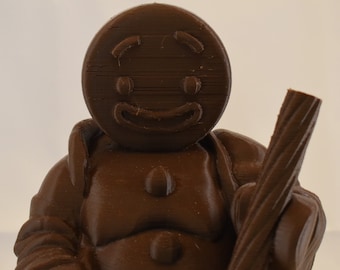 3D printed Gingy Buddha: office decor, home decor, funny statue, cosplay, shrek, gag gift, pop culture