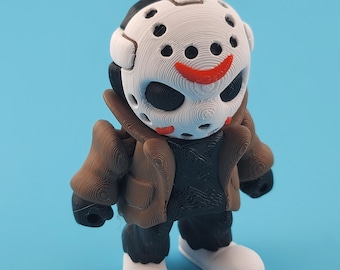 Jason Voorhees Figurine - 3D Printed Horror Collectible