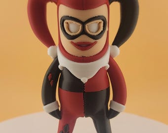 Harley Quinn 3D Printed Collectible – 5” Tall