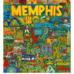 Memphis Tennessee Poster 18”x24”
