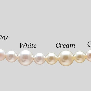 Baby Rosary Beads Baptism Rosary Baptism Gift Baby Boy Rosary Boy Baptism Gift Baby Girl Rosary Pearl Rosary Christening Gifts Prayer Beads image 7