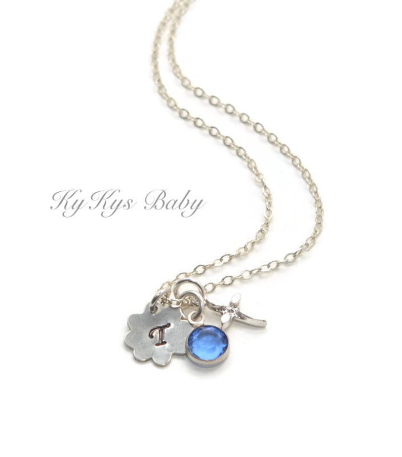 Baptism Necklace Sterling Silver Baby Girl Cross Necklace Etsy