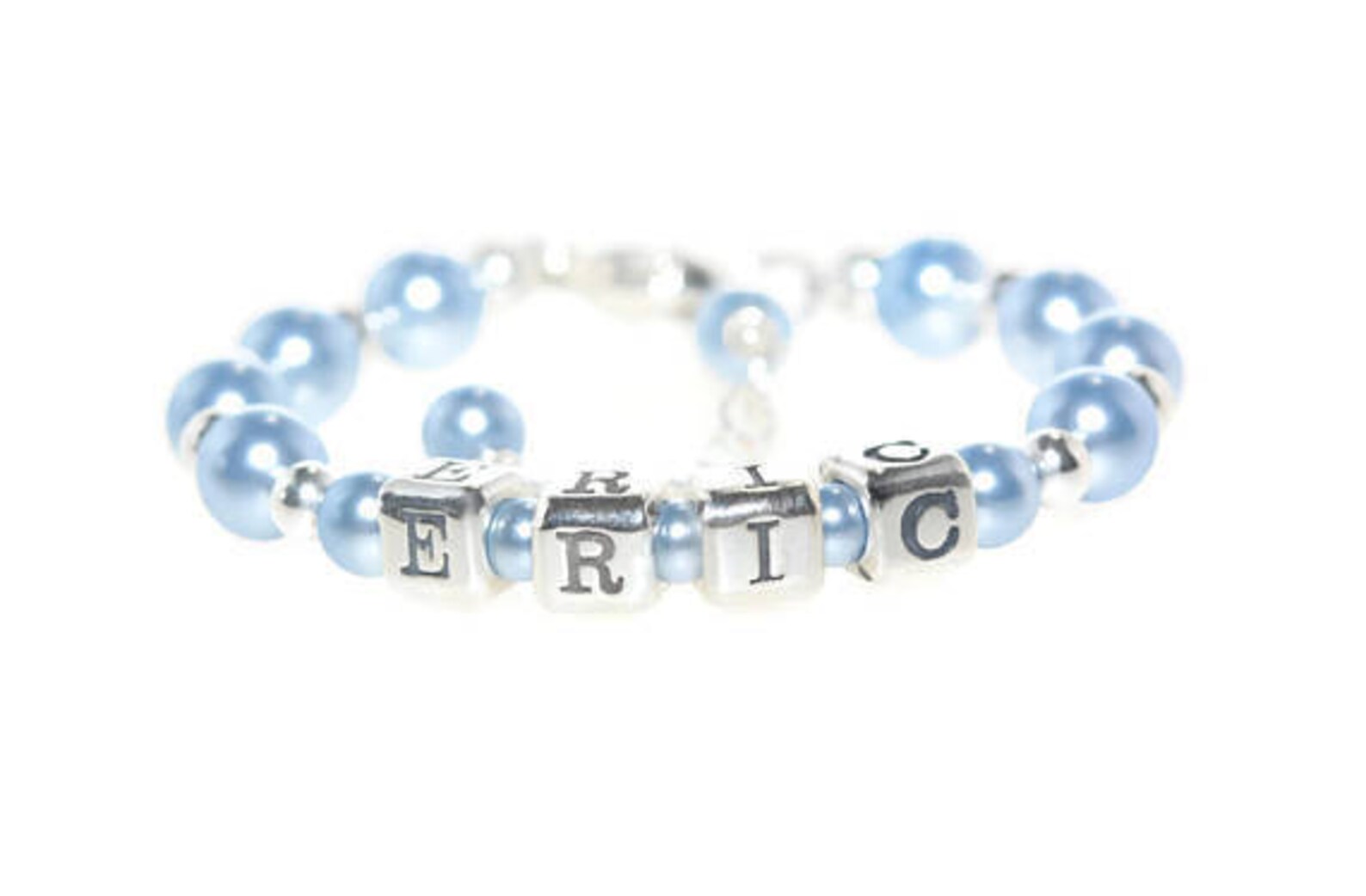 Baby Boy Bracelet Boy Baptism Gift Regalo de recuerdo Pulsera Etsy España