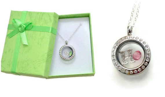 Little Girl Locket Toddler Girls Birthstone Necklace Sterling