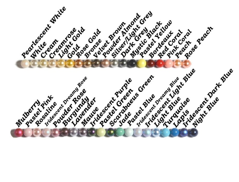 Baby Rosary Beads Baptism Rosary Baptism Gift Baby Boy Rosary Boy Baptism Gift Baby Girl Rosary Pearl Rosary Christening Gifts Prayer Beads image 6