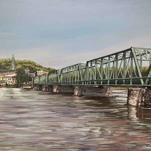 New Hope - Lambertville Bridge PRINT
