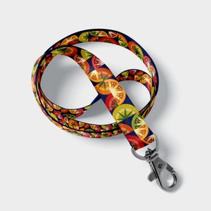 Tomato Pattern Lanyard