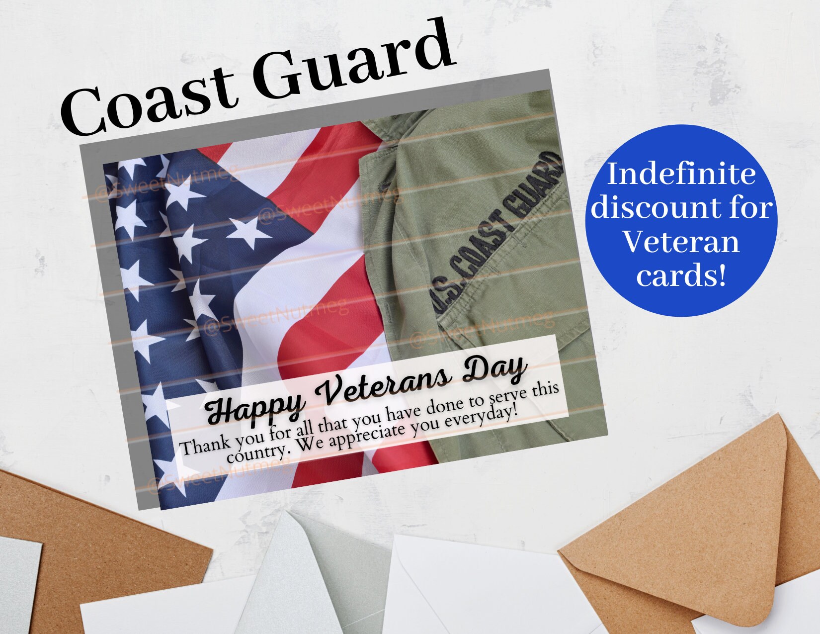 Veterans day recognition certificate
