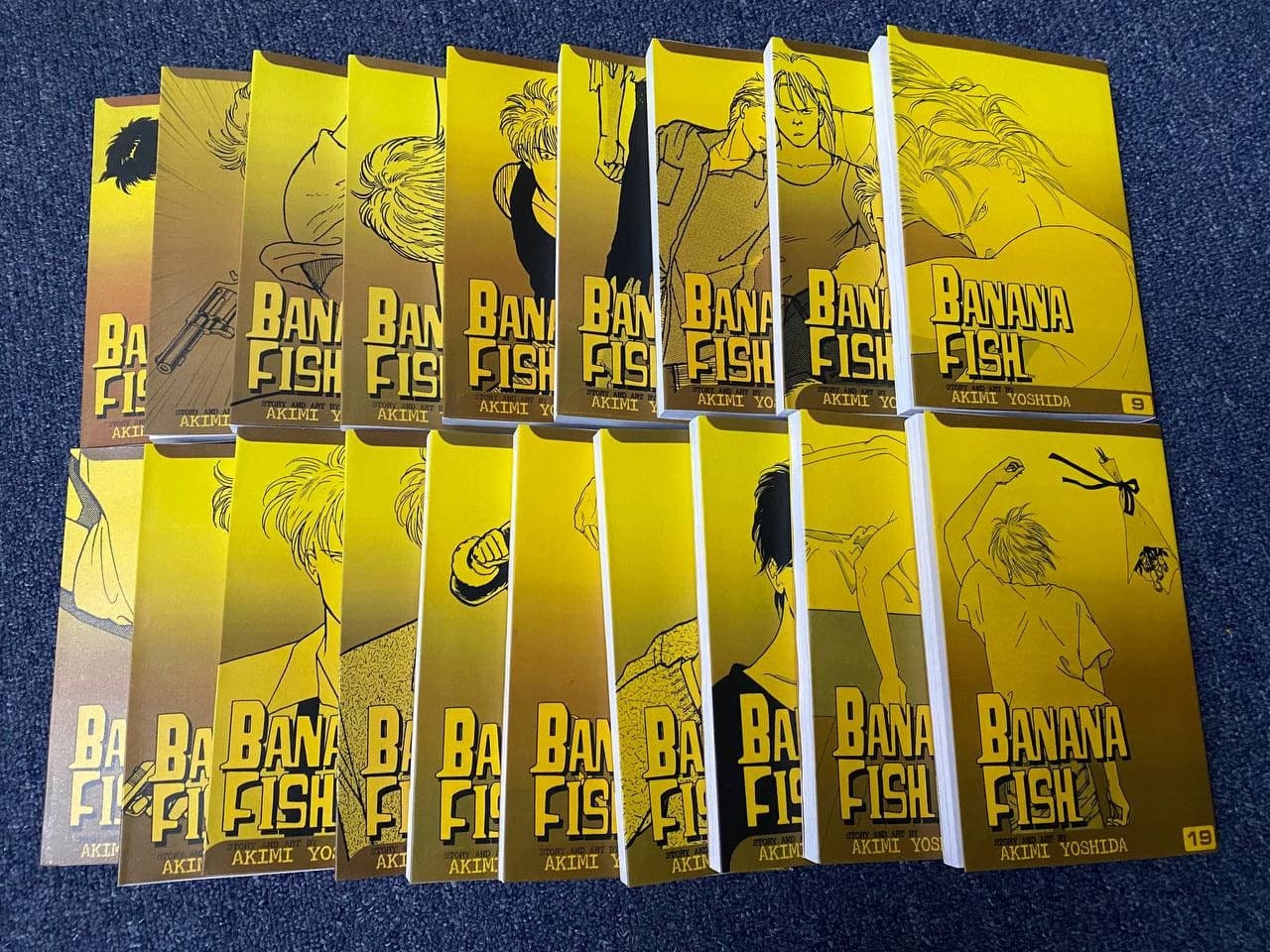 Full Set Comic Book Anime Banana Fish Volume 1 19 End Manga Etsy New Zealand