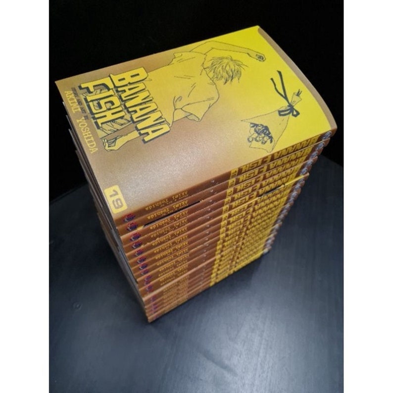 Full Set Comic Book Anime Banana Fish Volume. 1 19 End Manga Etsy
