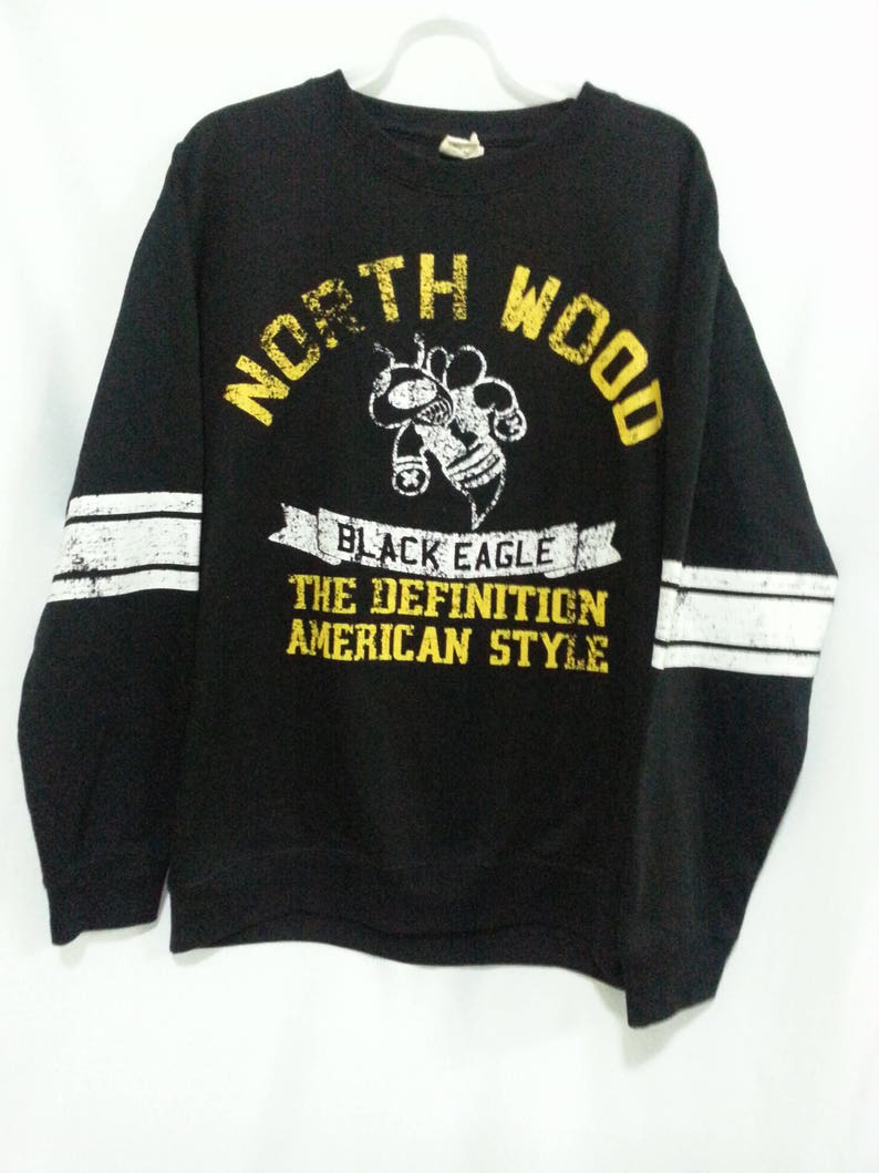 Vintage Sweatshirt Nice Color big logo Design Pullover Hoodie