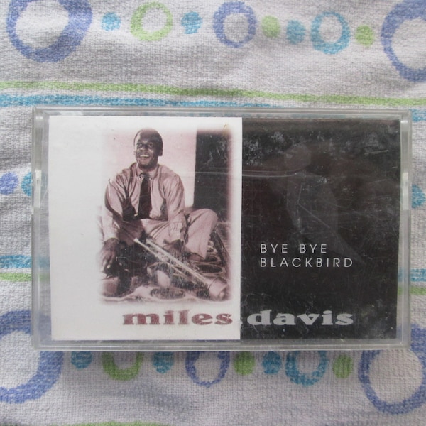 Vintage 1990s Miles Davis Bye Bye Blackbird Audio Cassette Tape Jazz Classics 7757 Trumpet Rollin' & Blowin' I Got Rythym Four Squared