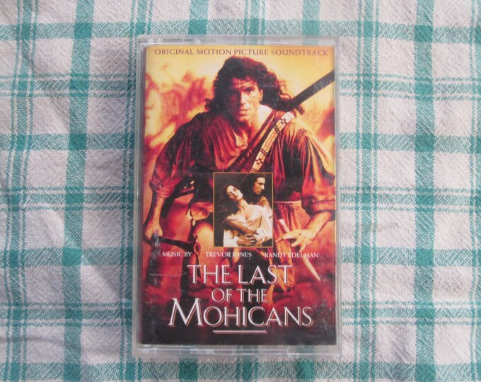 Vintage 1992 the Last of the Mohicans Movie Soundtrack Trevor Jones Randy Edelman Clannad I Will