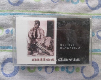 Vintage Miles Davis "Bye Bye Blackbird"-audiocassette uit de jaren 90