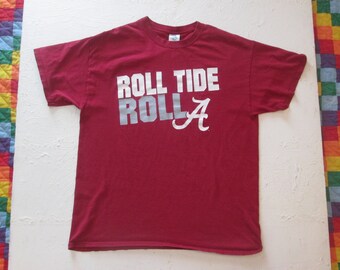 Vintage 1993 University Of Alabama Crimson Tide T Shirt Sec