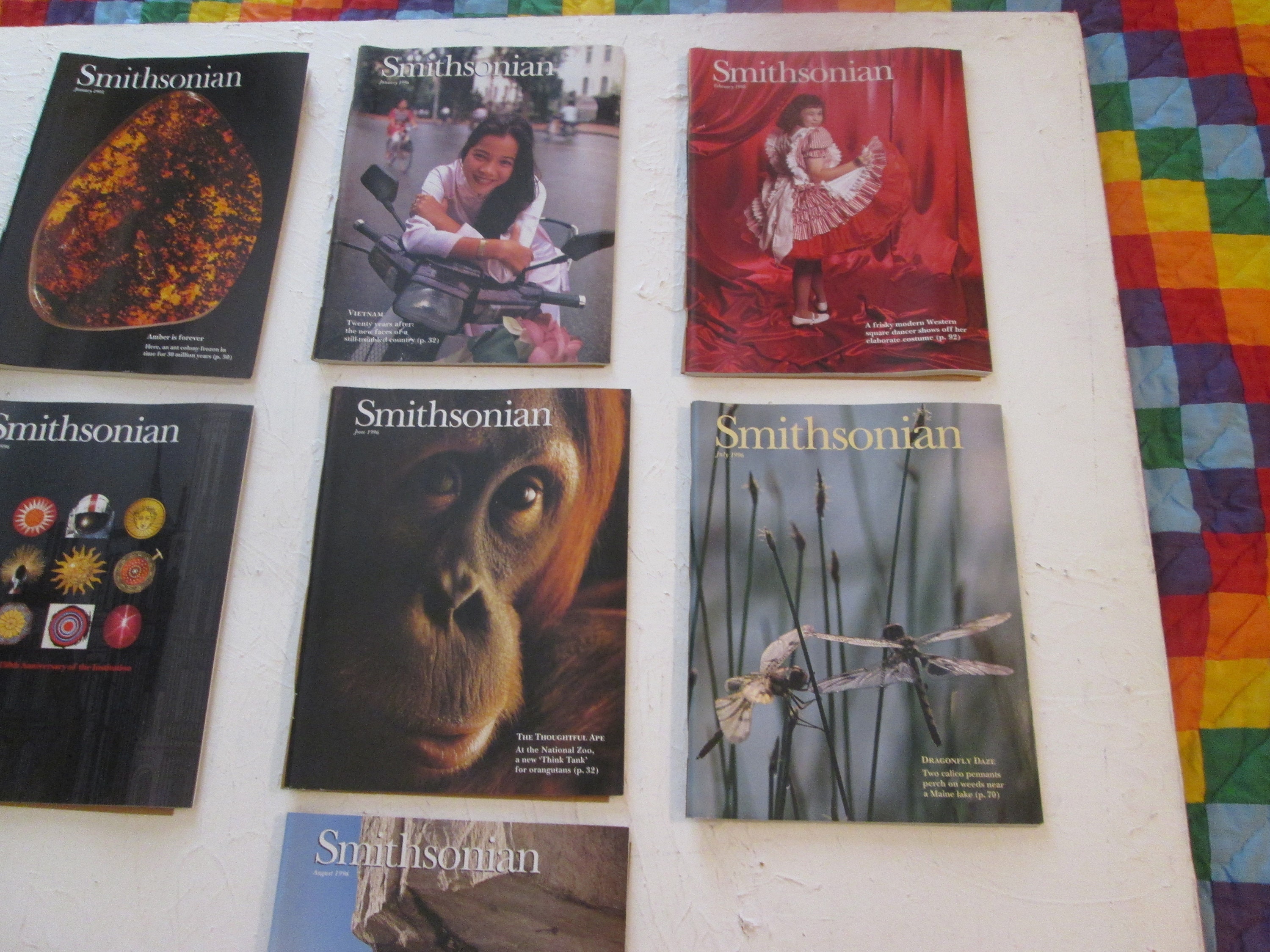 Vintage 1990s Lote de 7 Smithsonian Magazines 1993 1996 The - Etsy España